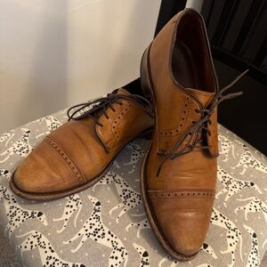 Allen Edmonds Brown Clifton Cap-toe dress shoe